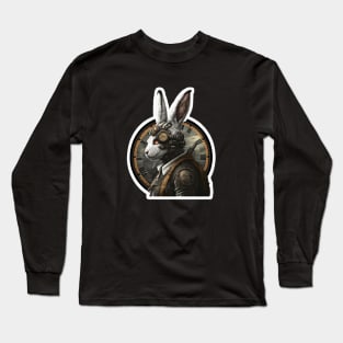 White Rabbit / SteamPunk Long Sleeve T-Shirt